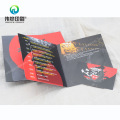 Offset Printing Promotional Folded Invitation Cards